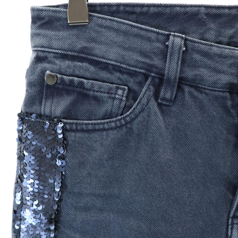 Armani Exchange Pantaloni denim slim 25 Gri Femei Second-hand
