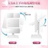 [Candybay] Actress Mirror, Triple Mirror, Tabletop, with Light, [Makeup Artist Supervised], 3 Light Modes, Adjustable Angle, 2X/3X Magnification, USB