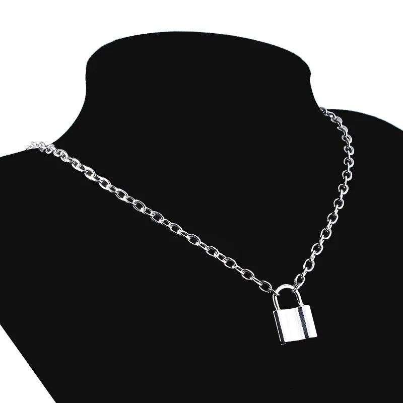 Set di collane a fiamma alla moda Accessorio punk Catena rock Choker unisex per donne uomini Streetwear Harajuku Hip Hop Regalo Gioielli per feste