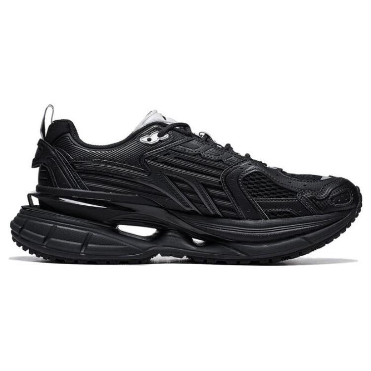 New LiNing Comet 5 Anti Slip Wear Resistant Low Top Casual Shoes Men's Black AGLT025-2