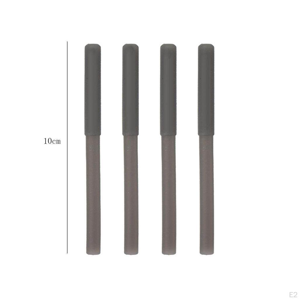 4 Pcs Spider Stove Leg Protector Burner Cover Convenient Anti-scalding Silicone Tube for