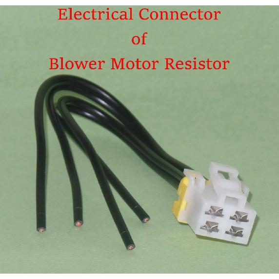 Connector of Blower Motor Resistor RU741 Fits: Mazda MX-5 Miata 2006-2015