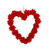 Ghirlanda a Forma di Cuore Romantica Ghirlanda per San Valentino Ghirlanda per Porta d'Ingresso per Anniversario Festa Matrimonio Finestra Festività Interno