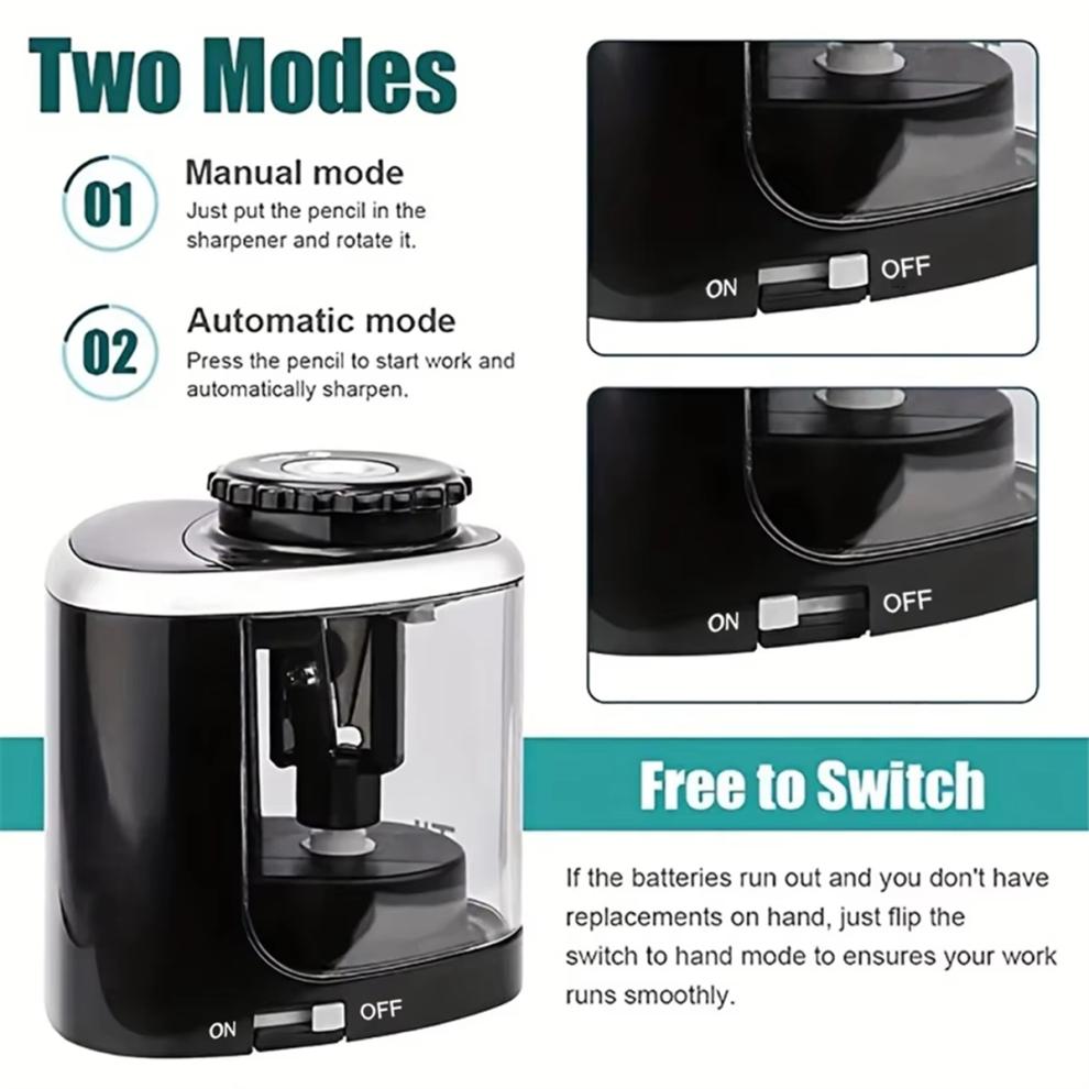 TEN-WIN Electric Sharpener Desktop Automatic Pencil Sharpener