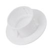 New Practical Decorative Cover 40-100mm Accessories Decorative Fittings Replacement Vents Wall Hole Cover White