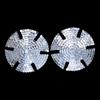 1 Pair Beautiful Sexy Lightweight Nipple Sticker Rhinestone Embedded Breast Cover Pasties Body Jewelry