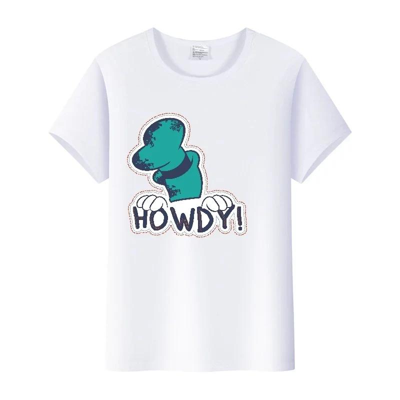 Casual Cartoon Goofy Pluto Clothes Plus Size T-shirt Summer White Tees 90S Tops Harajuku Blouses Tshirt Unisex