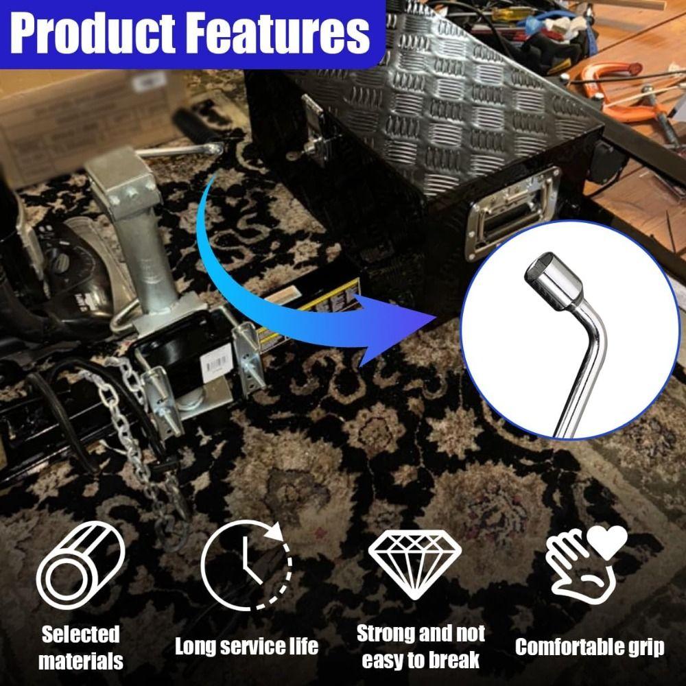 L Type L Type Tire Wrench 17/19/21mm Spare Tire Wrench Standard Tool Socket Repair Tool Car Repair