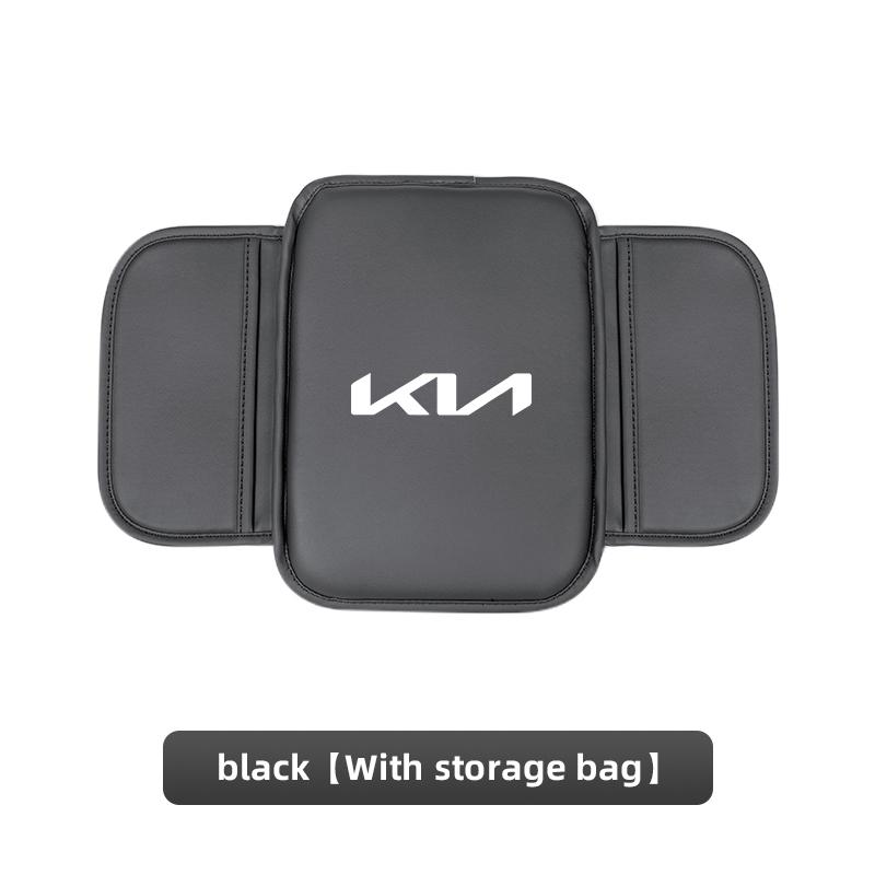 AABFS1 Car Armrest Mat Center Console Leather Protection Cushion For Kia KN GT-Line Sportage Ceed Rio Picanto Sorento Soul Cerato Venga