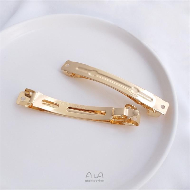 Gold Filled Korean Hair Clip: Handmade, Color-Retaining DIY Hair Accessories