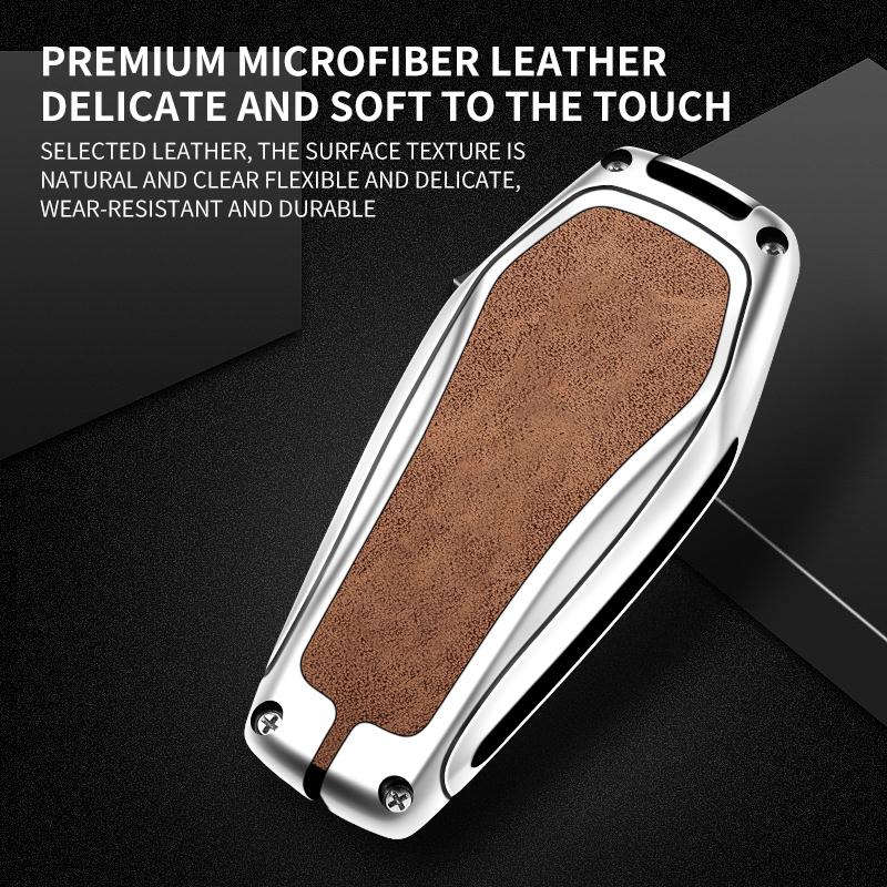 Interior Mouldings Car Key Case for BYD Atto 3 Seal U Dm I Song Plus Dolphin Han EV Tang DM Qin Plusdmi Keychain Key Cover Shell