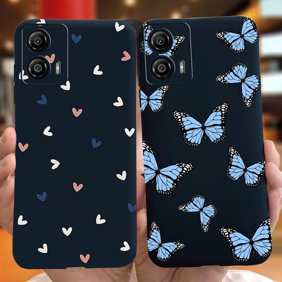 Phone Case For Motorola Moto G53 G73 5G 2022 Beautiful Flower Pattern Soft Silicon Cases For MOTO G73 MotoG53 XT2335