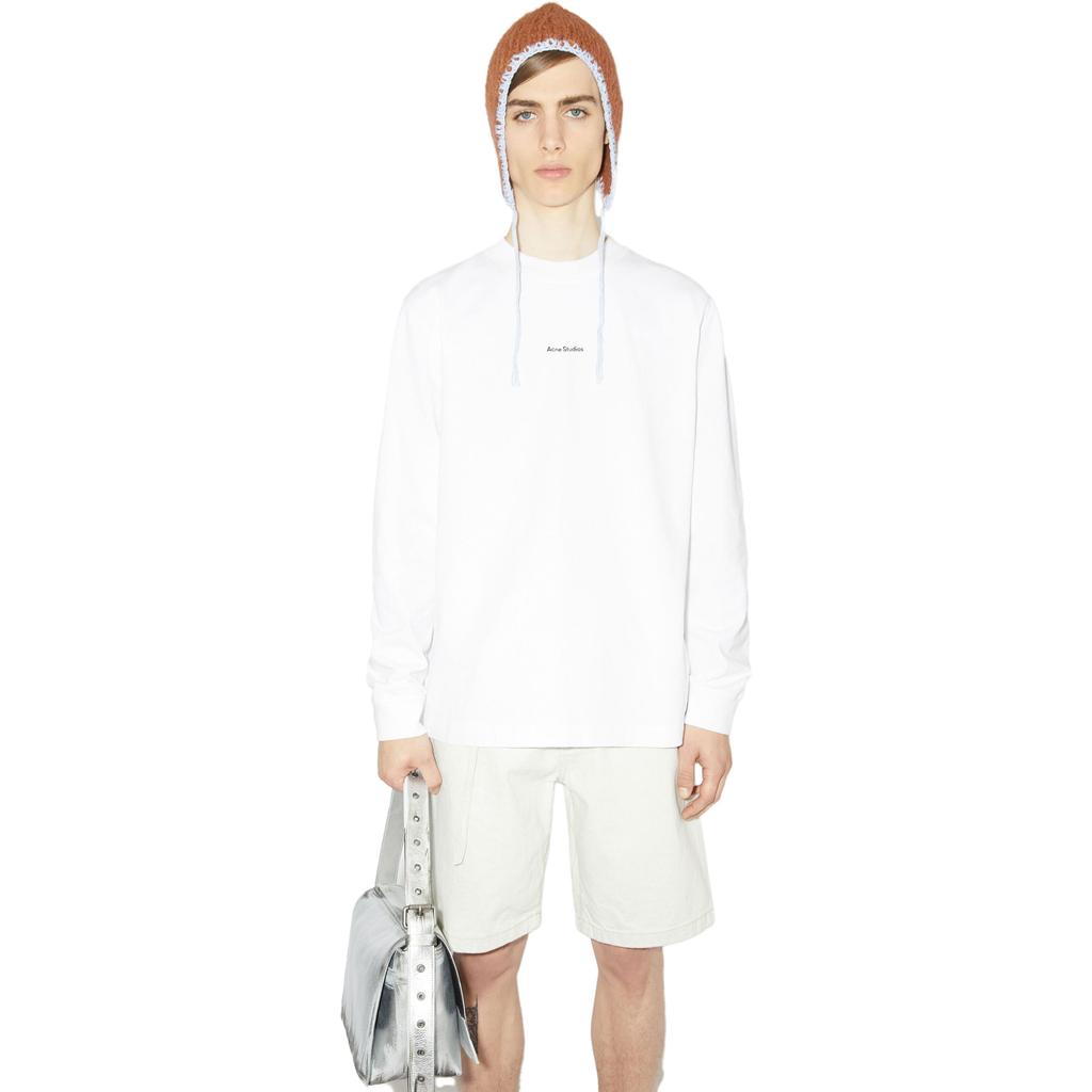 Acne Studios Logo Printed Crewneck T Shirt BL0279-183