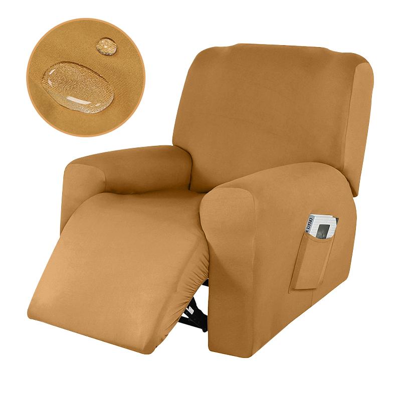 Reclining Couch Cover 1/2Person Stretchy One Armchair Relax Fitted Cover Non Skid Sofa Chair Protector For Lounge Easy Care