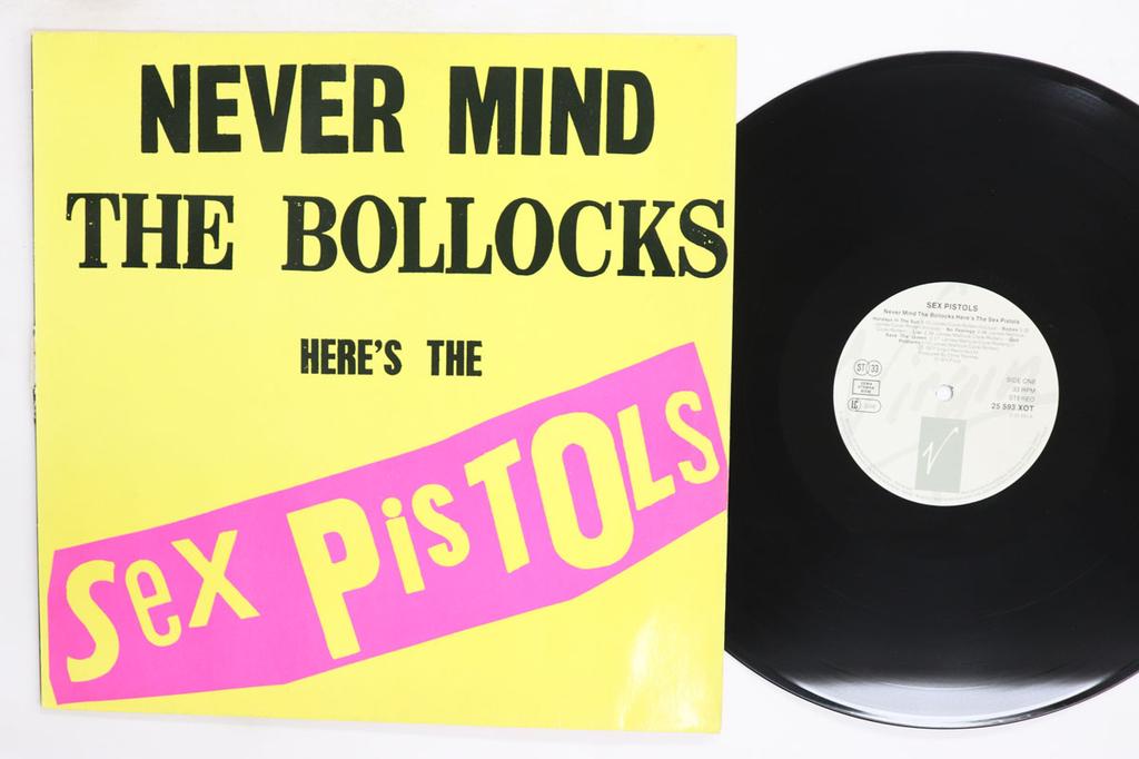 LP Record SEX PISTOLS Never Mind The Bollocks Heres The 25593XOT VIRGIN 1989 Europe Rock Used