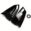 2Pieces Applicable to Mercedes-BenzW176 W246 W212 W204 C117 X204 A B C E S CLA GLA GLKLevel Rearview mirror side cover wing deco