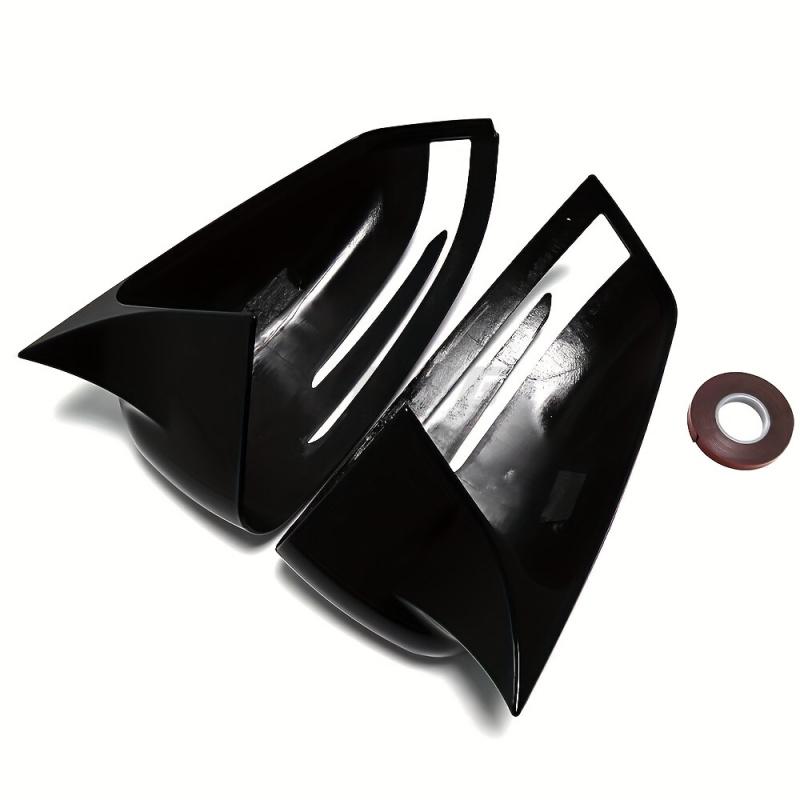 2Pieces Applicable to Mercedes-BenzW176 W246 W212 W204 C117 X204 A B C E S CLA GLA GLKLevel Rearview mirror side cover wing deco