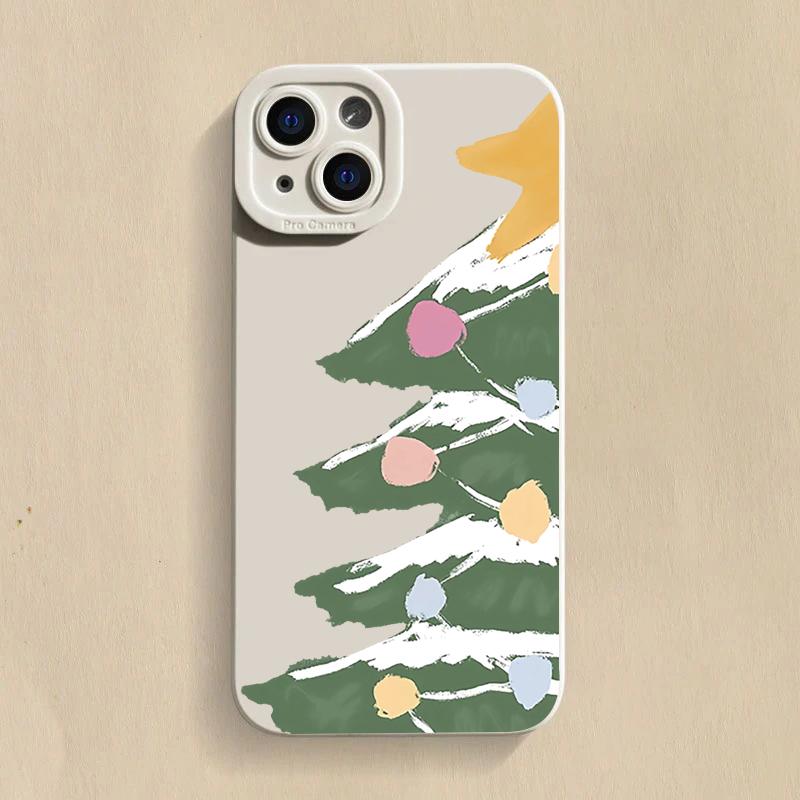 

Рождественская елка новогодние подарки силиконовый чехол для телефона Samsung Galaxy A14 A34 A54 A13 A23 A33 S23 Ultra S22 Plus S21 S20 FE чехол For Samsung A72