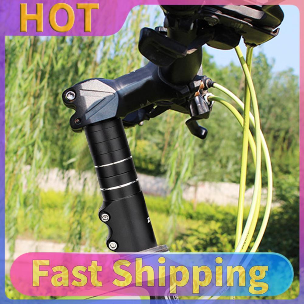 Bicycle Fork Stem Height Extender Universal Handlebar Rise Up Adapter Aluminum Alloy Height Spacer MTB Mountain Bike Accessories