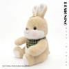 Adorable Rabbit Plush with Carrot & Scarf - Perfect Easter Gift for Girls