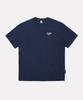 Reebok Multi-Logo Oversized Short Sleeve T-Shirt - Navy