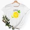 Tee Shirt T Fish Watercolor Printing Women Casual Fashion Tshirt Top Female Lady Clothes Short Sleeve Graphic T-shirts