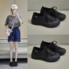 New Korean Version of Spring Canvas Shoes for Female Students Breathable Casual Shoes Internet Celebrity Street Photography White Shoes