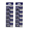 10pc/5pc CR1225 Metal Button Batteries CR1225 3V Lithium Battery Reliable Power for Everyday Devices Stable Output