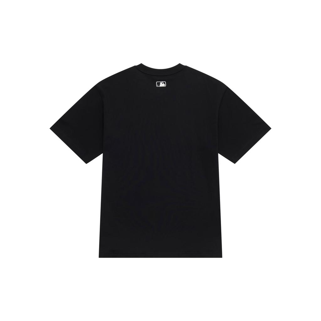 New MLB New York Yankees Basic Collection SS25 T Shirt Unisex Black 3ATSB0253-50BKS