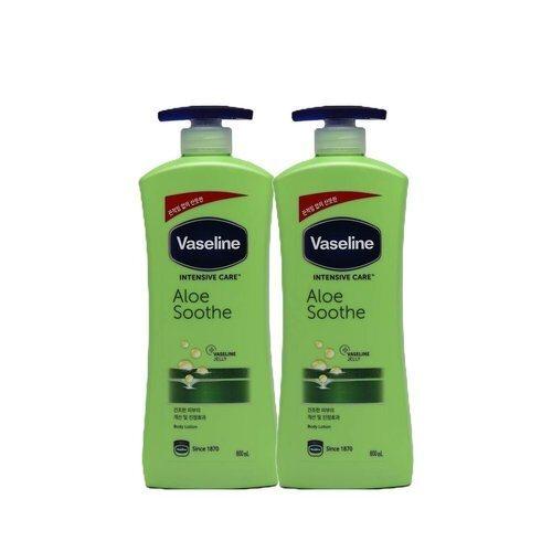 Vaseline Intensive Care Aloe Soothing Lotion 600ml x 2_635494