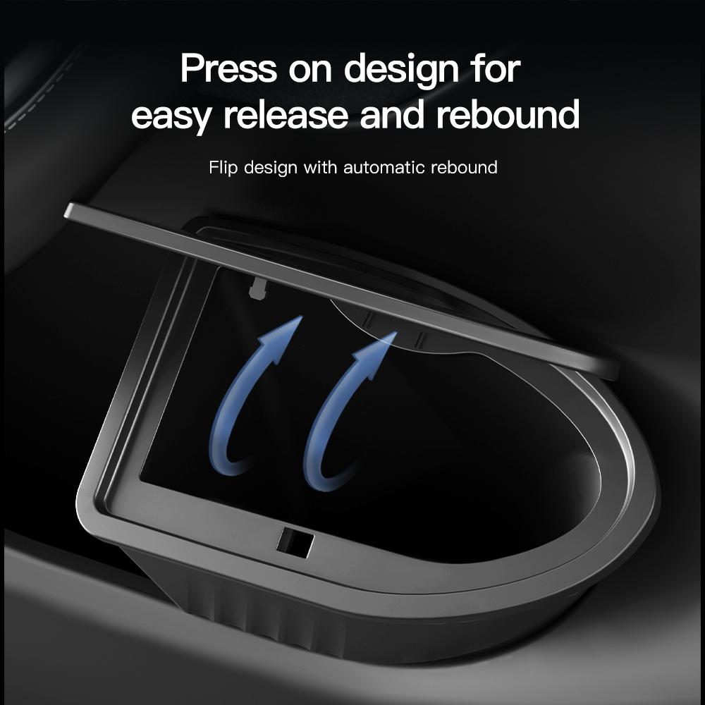 YZ  For Tesla 2025 Model 3 Y Highland Juniper Door Storage Box Tesla Door Trash Can Interior Storage Modification Accessories