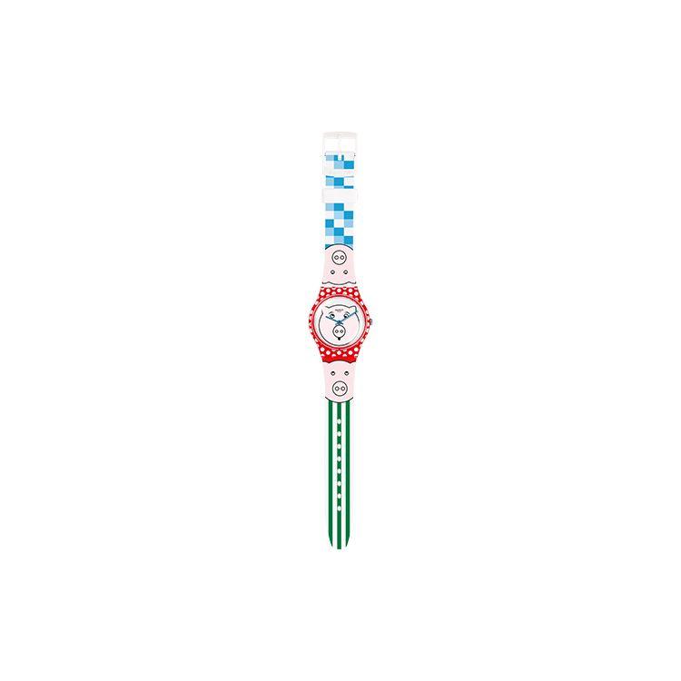 Swatch Originals Series Quartz Movement 30M Water Resistant Watch 34Mm White Dial Plastic Case Women watches GR169
