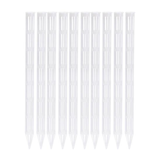 

Трубки для аэрации растений Вставка для кашпо Вентиляционные трубки Трубка для предотвращения гниения корешков Предотвращение перелива для всех типов цветочных горшков 10 pcs белый