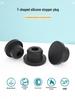 Silicone Rubber T-Plug: Soft, Round, Waterproof, High-Temp Resistant Sealing Stopper
