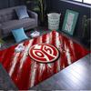 1PC rug Mainz Football Crest Carpet, Chair Rug,Area Rug for Office Bedroom living rooms bedroom, Doormat decor Christmas fan gifts