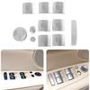 Car Door Window Lift Switch Button Cover Trim For BMW 3 X6 E70 E71 E84 E90