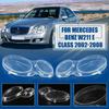 Amcsvg1 For Benz E Class W211 E240 E200 E350 E280 E300 2002-2008 Front Headlight Lens Cover Clear Car Headlamp Shell