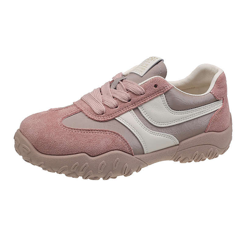 Versatile Non-slip Forrest Gump Women's New Slimming Casual Sneakers In the Spring of 2025 Are Popular Nubuck Leather Training Shoes