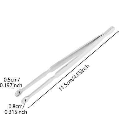 Edelstahl Schmuck Ball Grabber Werkzeug Klemmen Körper Piercing Zange Tattoos Klemme Blutstillende Zange Pinzette Piercing Werkzeuge