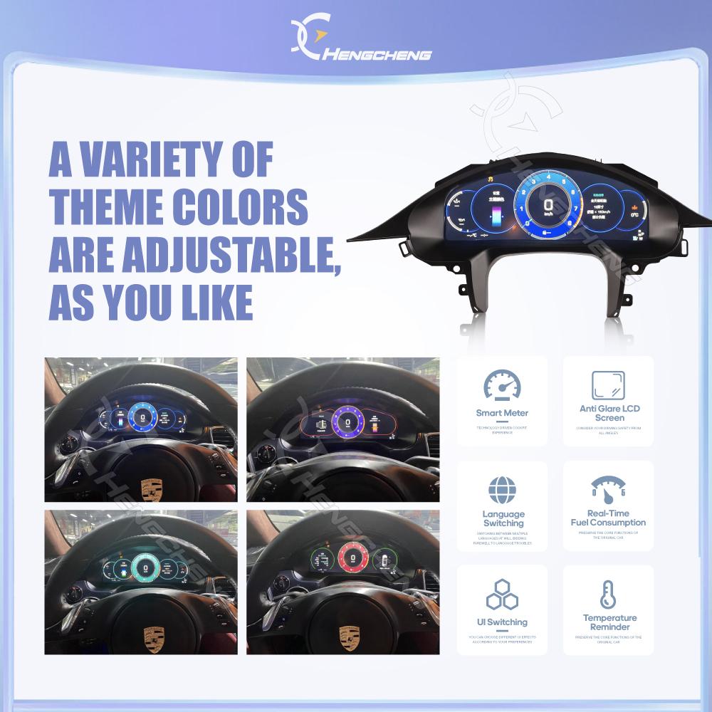 For Porsche Panamera 2010-2016 Digital Cluster LCD Dashboard Player Cockpit Virtual Instrument