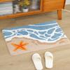 Bathroom Modern and Cute Machine Highly Soft Beach 40 X 60 Cm Beach-themed Mat, Doormat, Non-slip, Washable, Absorbent, Children's Mat, Whispers,