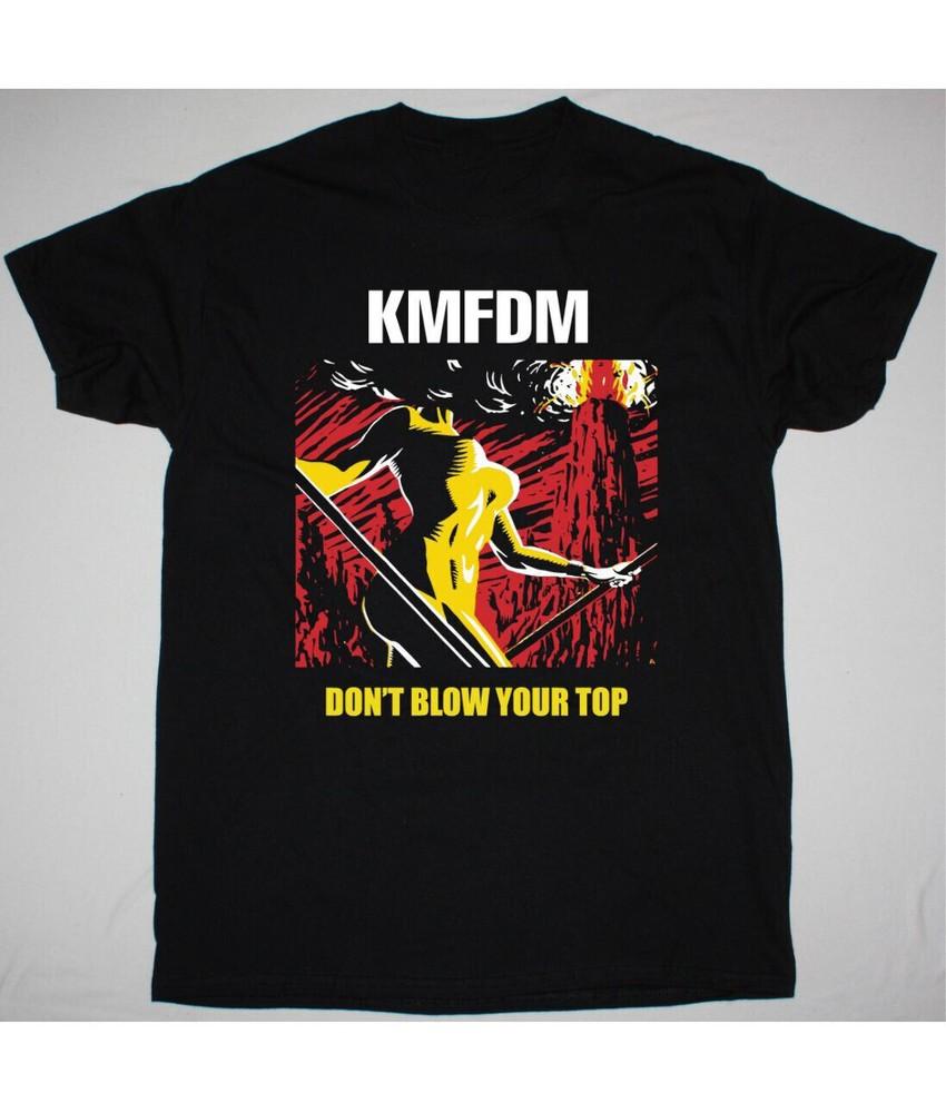 

Vintage KMFDM Don t Blow Your Cotton Black All size Shirt E448 Unisex T-Shirt XXXL