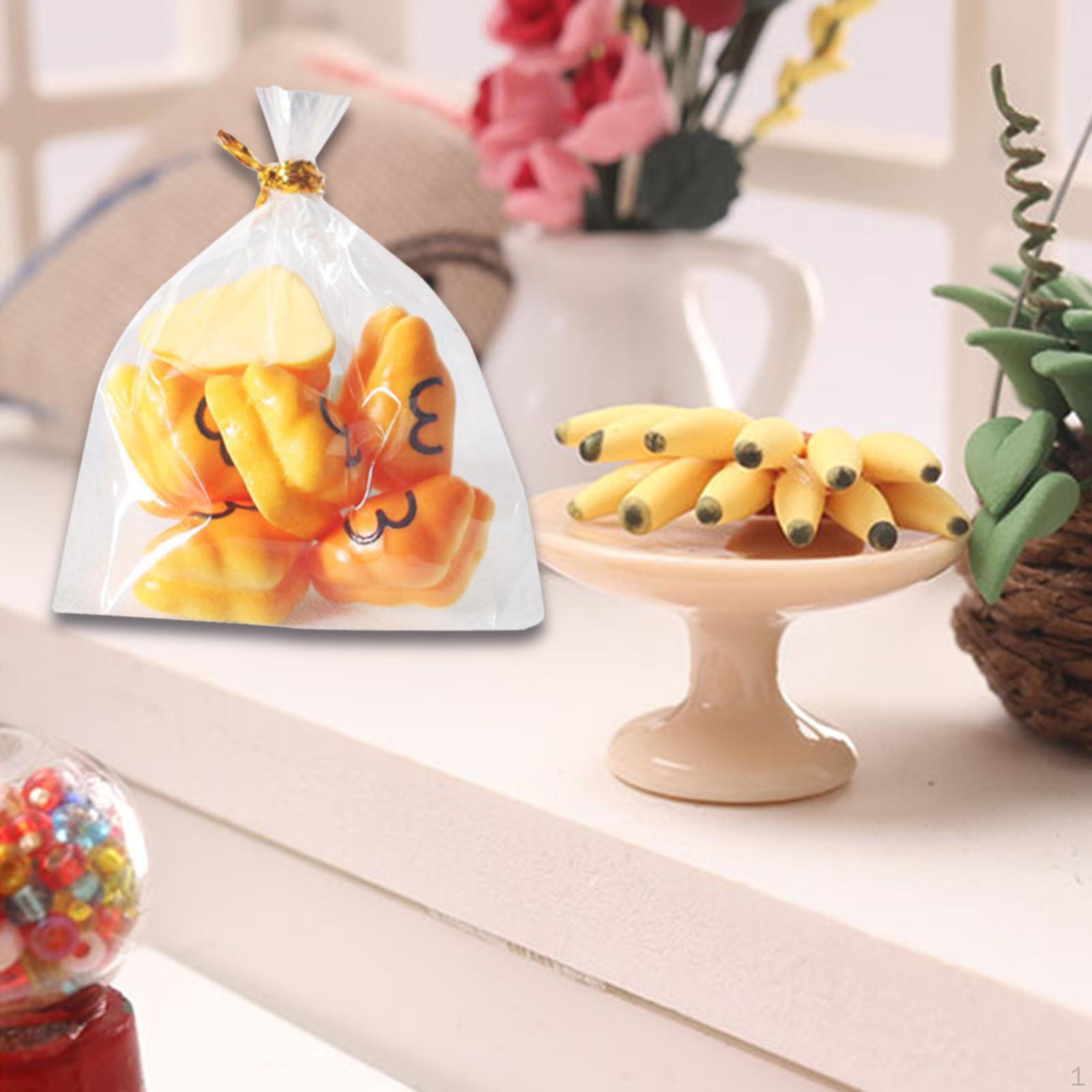 

Dollhouse Food Set Collectibles Realistic for Living Scene Layout Diorama Dinner Small Bread