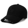 Baseballówka z haftowaną literą Unisex Ochrona przeciwsłoneczna Kapelusz przeciwsłoneczny Kapelusz outdoorowy