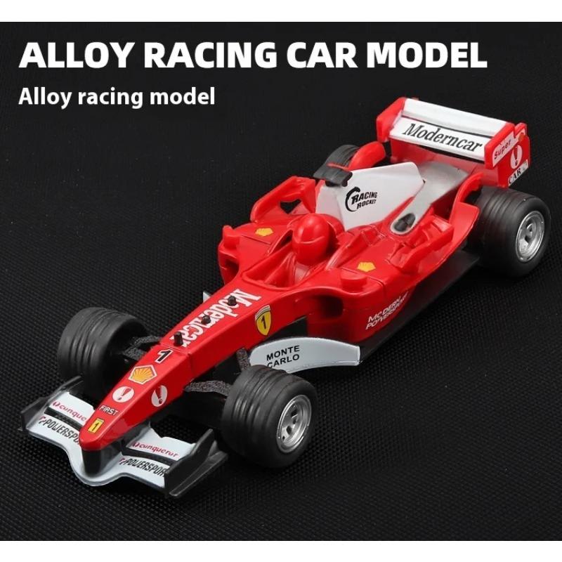 1/32 Schaal F1 Formule Raceauto Legering Auto Diecast Metaal Model Simulatie Geluid Speelgoed Verzameling van Hobby Decoratieve Fijne Ornamenten Display