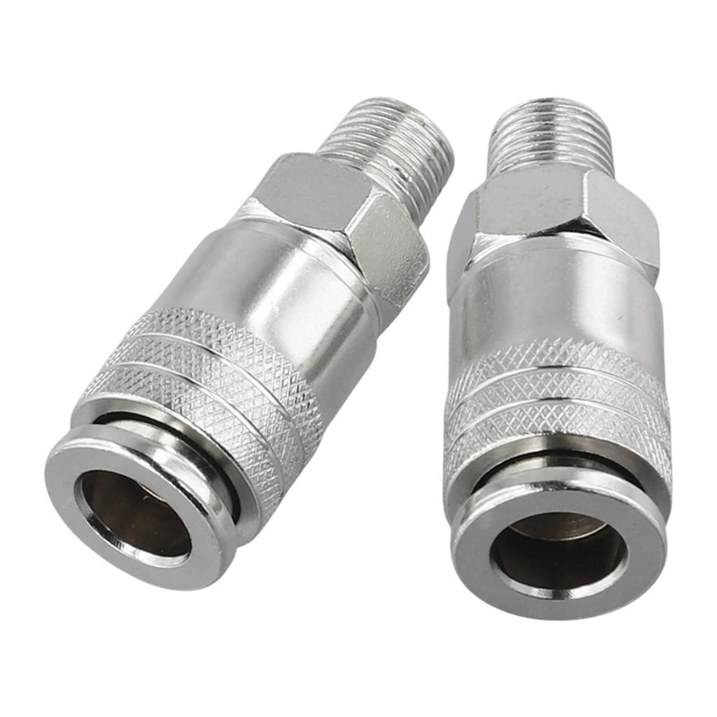 Connector Pneumatic Fitting Male Thread Metal Parts Quick Connector Replacement Spare EU Standard For Air Compressor Accessories