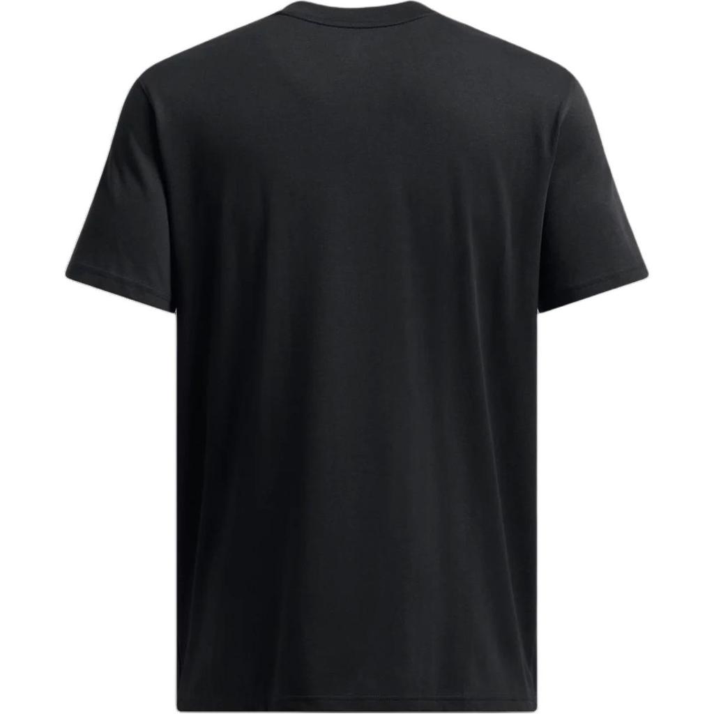 Under Armour Curry Trend Comfortable Soft Round Neck Pullover Short Sleeve Breathable T-Shirt Men Tops Black 1387108-001