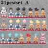 8/16/21Pcs Dragon Ball Z Set Super Son Goku Vegeta Broly Buu Action Figure Anime Figurines Ultra Instinct Model Gifts Toys