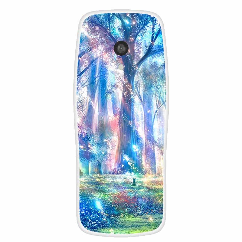 For Nokia 3210 4G 2024 2.4"Cases Clear TPU Soft Silicone Phone Cover for Nokia 3210 TA-1618 Protective Back Shells Cartoon Print