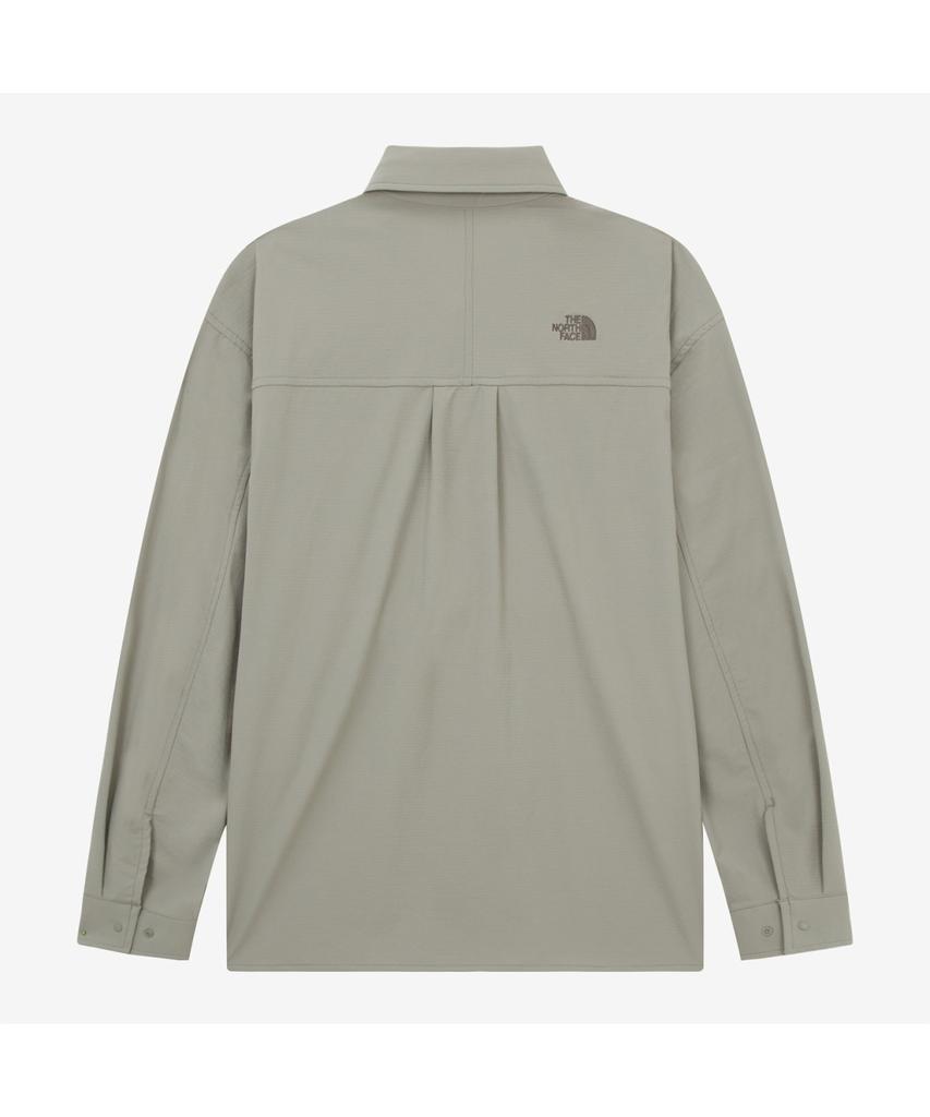 Noseupeiseu Nh8Lr53C Men'S Stride Shirt Warm_Gray